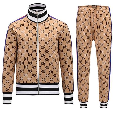 gucci tracksuit mens 2019|men's gucci tracksuit for sale.